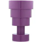 Kartell Sottsass Calice Vase Violet