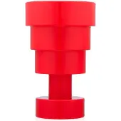 Kartell Sottsass Calice Vase Red