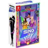 Jeu Nintendo Switch Let's Sing 2026 + 2 microphones