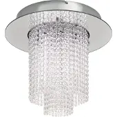Stars of Light Plafonnier en cristal Vilalones chrome Ø 50cm