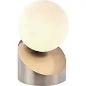 NINO LEUCHTEN Lampe de table Alisa nickel