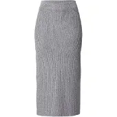 Object Jupe 'OBJKora' gris argenté