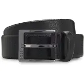 BOSS Elloy Sz35 10245762 01 Belt Noir 80 cm Homme