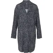 JOOP! Chemise de nuit gris / noir