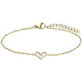 Lucardi Bracelet 'Geschenkkarte' or