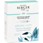 Maison Berger Parfum de Voiture Maison Berger Recharge Happy Fraîcheur Aquatique / Aquatic Freshness 2 Pièces