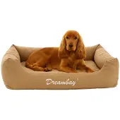Flamingo Dreambay Dog Bed Marron 80 x 67 x 22 cm