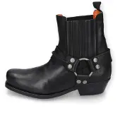 Dockers by Gerli Herren Biker Stiefelette Braun und Schwarz