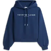 Tommy Hilfiger Sweat-shirt bleu foncé / blanc