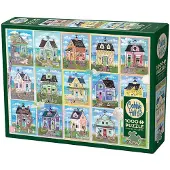 Cobble Hill Puzzle Cottages au Bord de la Mer - 1000 pièces