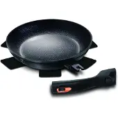 Capida GRANITE FRY 24cm Black ROSE BH-1951