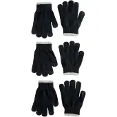 Next Gants noir / blanc
