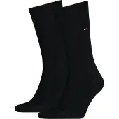 Tommy Hilfiger Chaussettes Classique Lot de 2 paires Noir