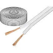 Pro Câble pour haut-parleur - 10 mètres sur bobine - 0,5 mm². -