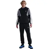 Nike Survêtement 'CLUB FLEECE' gris / noir / blanc