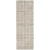 Lorena Canals Tapis mosaïque en laine et grès 80x230cm