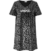 ONLY Robe de cocktail 'CARLEONORA' noir / argent