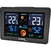 Technoline WS 6469 Station météo, Couleur:Noir