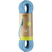 Edelrid Apus Eco Dry 7.9 Mm Rope Bleu 70 m