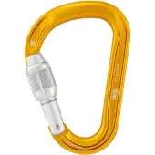 Petzl - Mousqueton - Attache Screw-Lock Yellow - Jaune