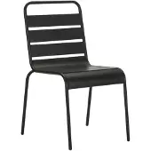 House Doctor Chaise Helo noir lot de 2