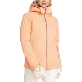 Roxy - Veste de ski chaude - Meade Jacket Peach Pink pour Femme - Taille M - Rose