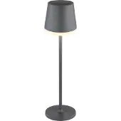 Globo Lampe de table solaire Vannieso anthracite