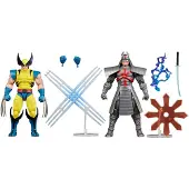 Hasbro Marvel Legends - Zestaw figur Wolverine i Silver Samurai 15cm