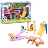 Famosa Bluey Deluxe Park Playset avec 5 personnages de la série