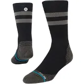 Stance - Chaussettes de trail/running - Franchise Ul Crew Black en Coton - Taille L - Noir