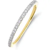 Lucardi Bague or / transparent
