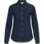 Vila Chemisier 'VIBISTA' bleu denim
