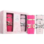 Lattafa Coffret cadeau 2 pi ces (Yara EDP 100 ml + Yara Candy EDP 100 ml)