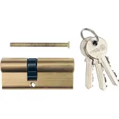 TOYA Insert de serrure 67 x 31 x 36 mm laiton 3 clés