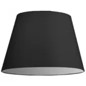 Artemide Tolomeo Mega Abat-jour Ø420 Noir , Noir, Tissu / textile