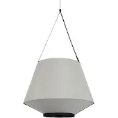 Forestier Suspension , Carrie M, dimmable, Gris, Salon / séjour, Tissu / textile, Design