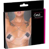 Cottelli - autocollants tétons décoratifs - argenté