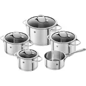 Zwilling Essence Cooking Pot Set 5 Units Argenté