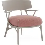 Kartell A.I. Lounge Outdoor | Gray|Rust-Gray