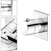 Keuco Mitigeur thermostatique IXMO UP Rosace carrée vc