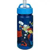 Scooli Trinkflasche Avengers Marvel 500 ml, Dunkelblau, Material