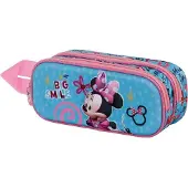 KARACTERMANIA Porte-plume double 3D Disney Minnie Mouse Big Smile, bleu