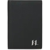 Karl Lagerfeld Porte-monnaies 'Monogram' noir