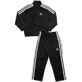 Adidas Survêtement 'Adicolor Firebird' noir / blanc