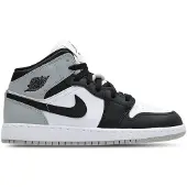 Jordan Aj1 Mid - Sneakers Enfant - Blanc - Pointure 40 - Cuir