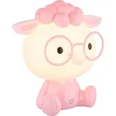Globo Lampe de chambre pour enfants Sheepy rose