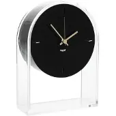 Kartell Air Du Temps Horloge L 21.5 cm x H 30 cm | Crystal - Black