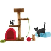 Schleich Farm World 42501 Amusez-vous avec des chats mignons 42501