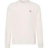 Calvin Klein Jeans T-shirt LS WAFFLE BADGE CREWNK TEE hommes - Blanc - EU L