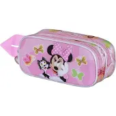 KARACTERMANIA Disney Minnie Chaton 3D double Federmappe